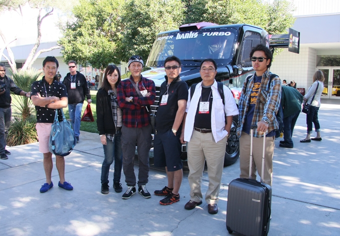 SEMA SHOW 2013 で出会った日本の業者さん達