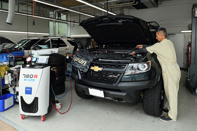 エアコンシステムの保守点検 By Abe Cars アメ車と逆輸入車の総合情報サイト アメ車ワールド Amesha World