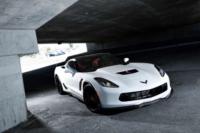 シボレー・コルベット Z06 2023 (アーティックホワイト) チェイスカー TSM MODEL 1/43 シボレー コルベット Z06 2023 アークティックホワイト