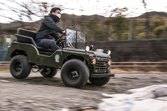 公道走行可能なミニジープ・次世代四輪ミニカー“ネクスト